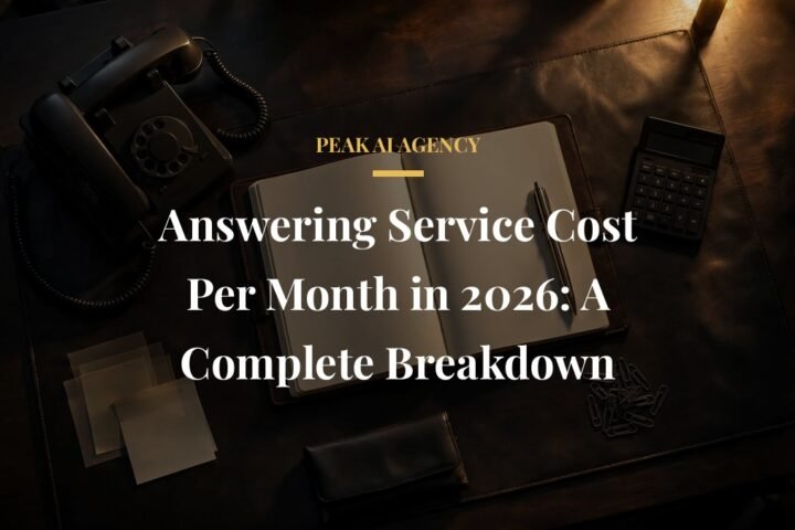 Answering service cost per month breakdown comparing published plans for small businesses