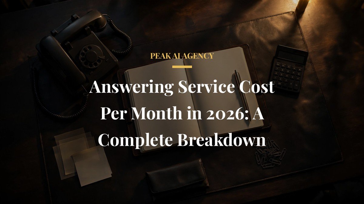 Answering Service Cost Per Month in 2026: A Complete Breakdown