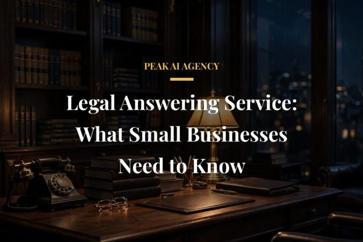Legal answering service receptionists running client intake for a law firm