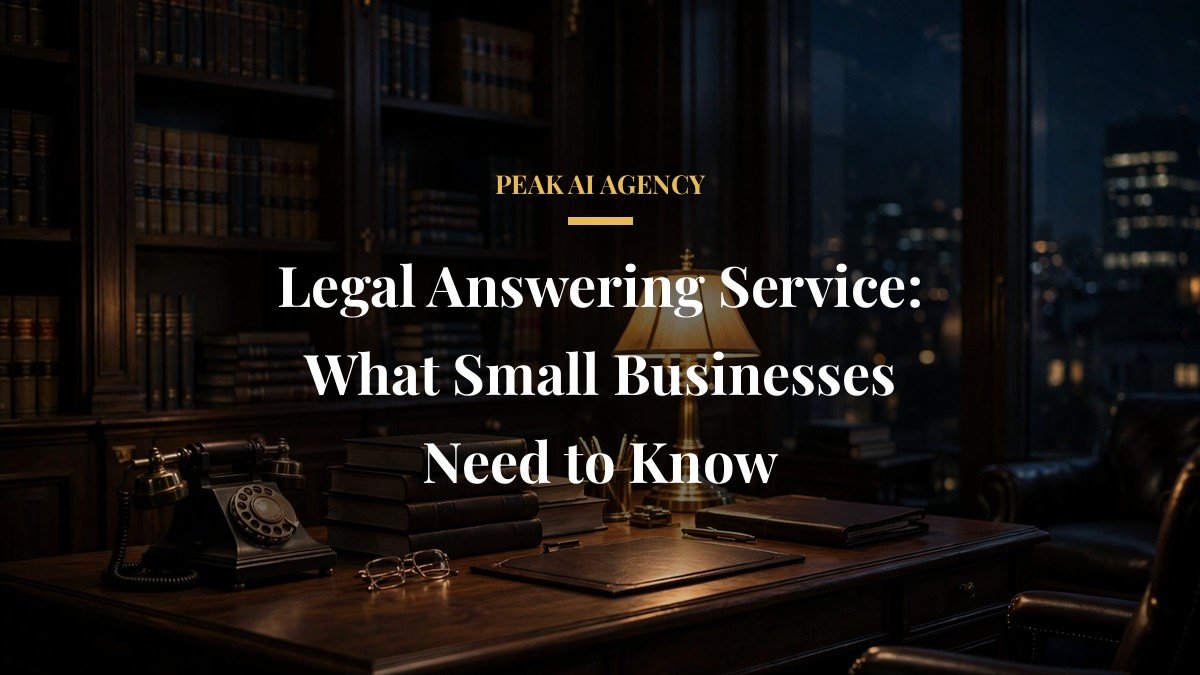 Legal Answering Service: What Small Businesses Need to Know
