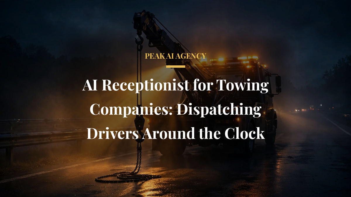 AI Receptionist for Towing Companies: Dispatching Drivers Around the Clock