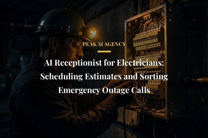 AI receptionist for electricians