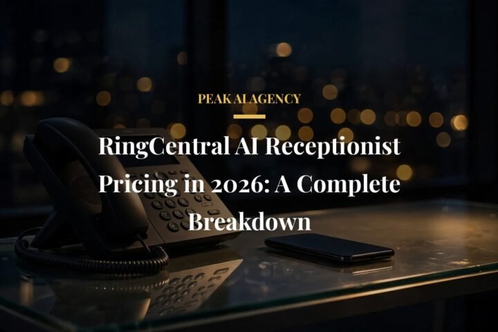 RingCentral AI Receptionist pricing and per-minute overage rates for 2026