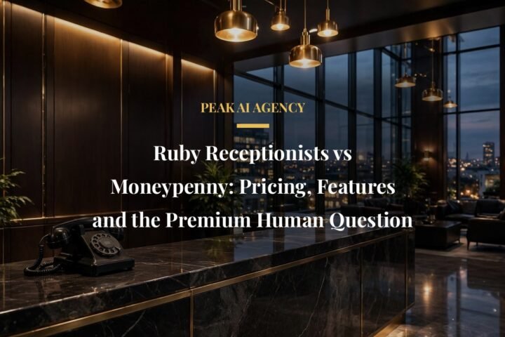 Ruby Receptionists vs Moneypenny comparison pricing features and reviews 2026