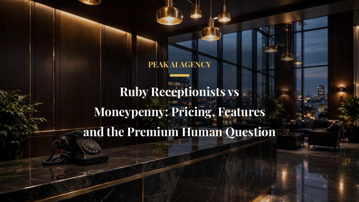 Ruby Receptionists vs Moneypenny: Pricing, Features and the Premium Human Question