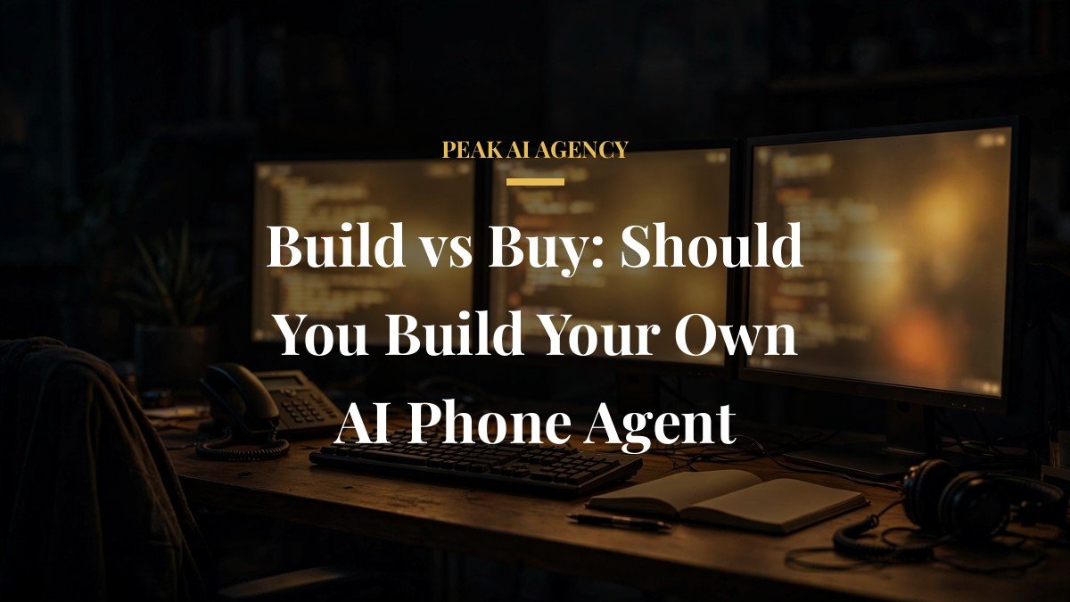 Build vs Buy: Should You Build Your Own AI Phone Agent
