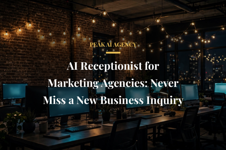 AI receptionist for marketing agencies capturing new business inquiries