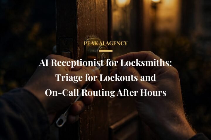 AI receptionist for locksmiths