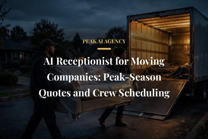 AI receptionist for moving companies