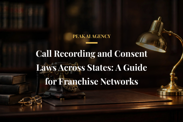 Call recording consent laws guide for franchise networks