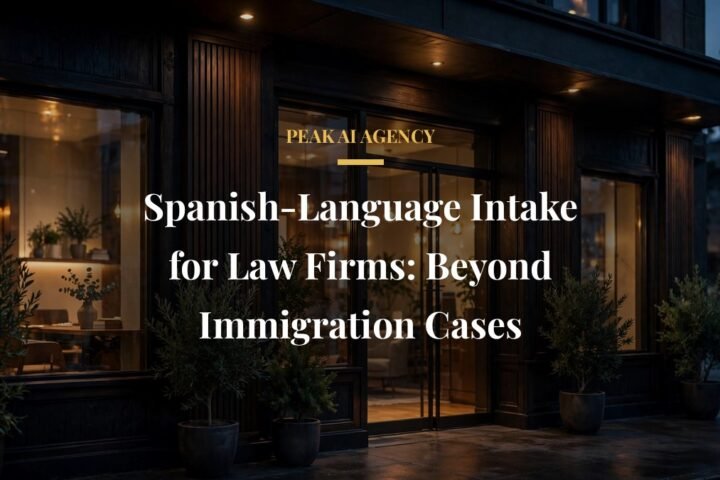Spanish-language intake for law firms with AI receptionist