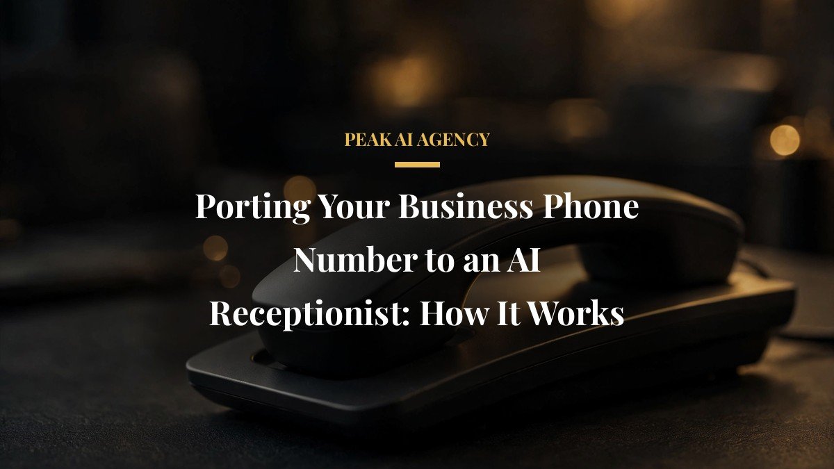 How to Port Your Business Number to an AI Receptionist