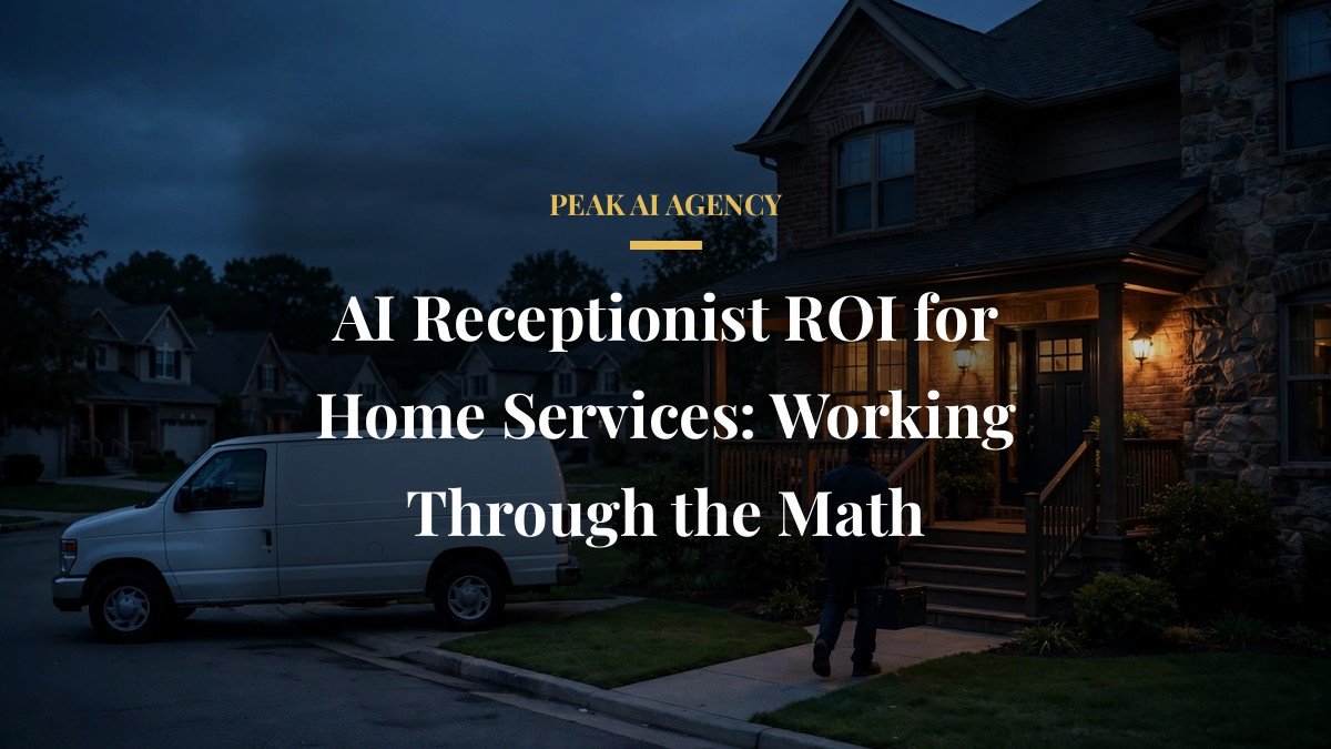 AI Receptionist ROI for Home Services: Working Through the Math