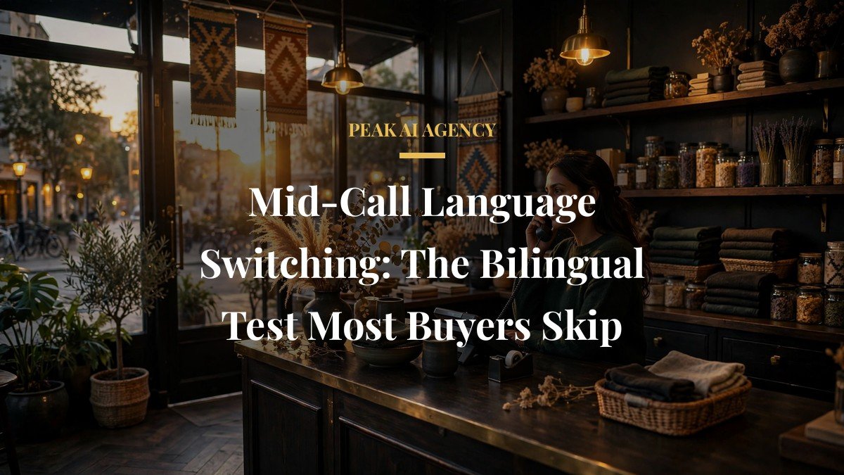 Mid-Call Language Switching: The Bilingual Test Most Buyers Skip
