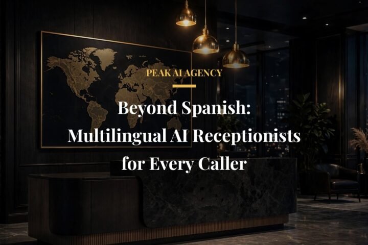 Multilingual AI receptionist handling callers beyond Spanish
