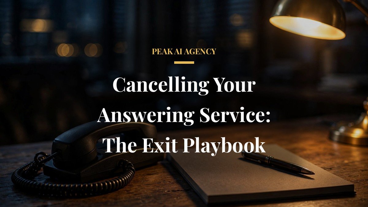 Cancelling Your Answering Service: The Exit Playbook