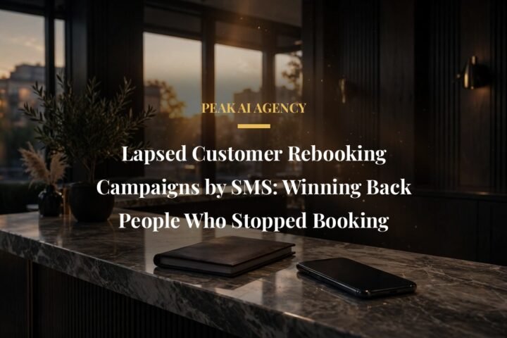 lapsed customer rebooking sms - Lapsed Customer Rebooking Campaigns by SMS: Winning Back People Who Stopped Booking