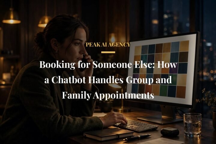 chatbot group booking appointments - Booking for Someone Else: How a Chatbot Handles Group and Family Appointments