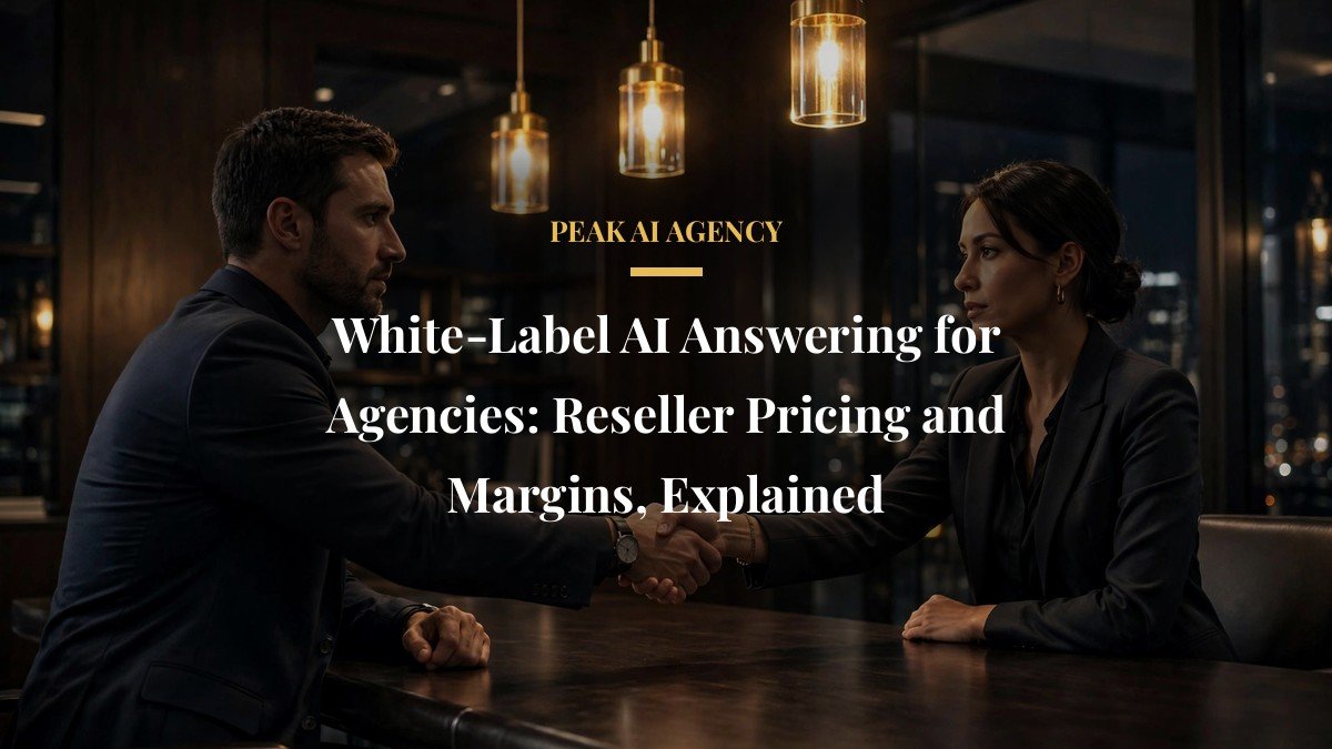 White-Label AI Answering for Agencies: Reseller Pricing and Margins, Explained