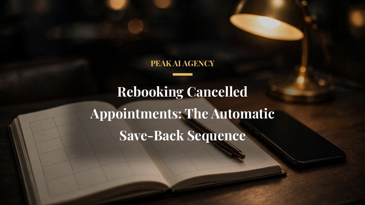 Rebooking Cancelled Appointments: The Automatic Save-Back Sequence