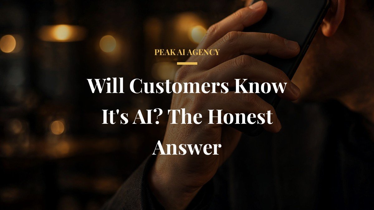 Will Customers Know It’s AI? The Honest Answer