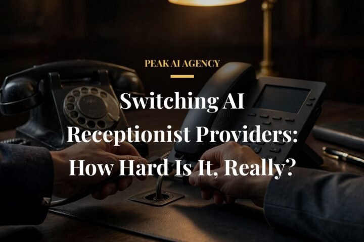 Switching AI receptionist providers: changing business phone systems