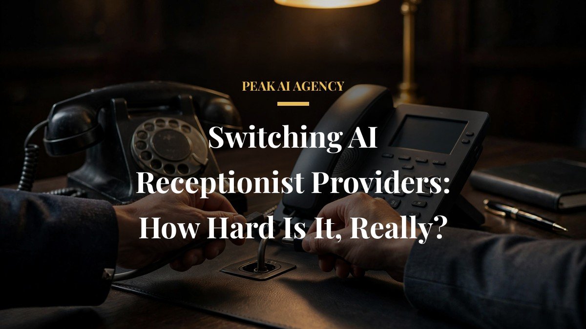 Switching AI Receptionist Providers: How Hard Is It, Really?